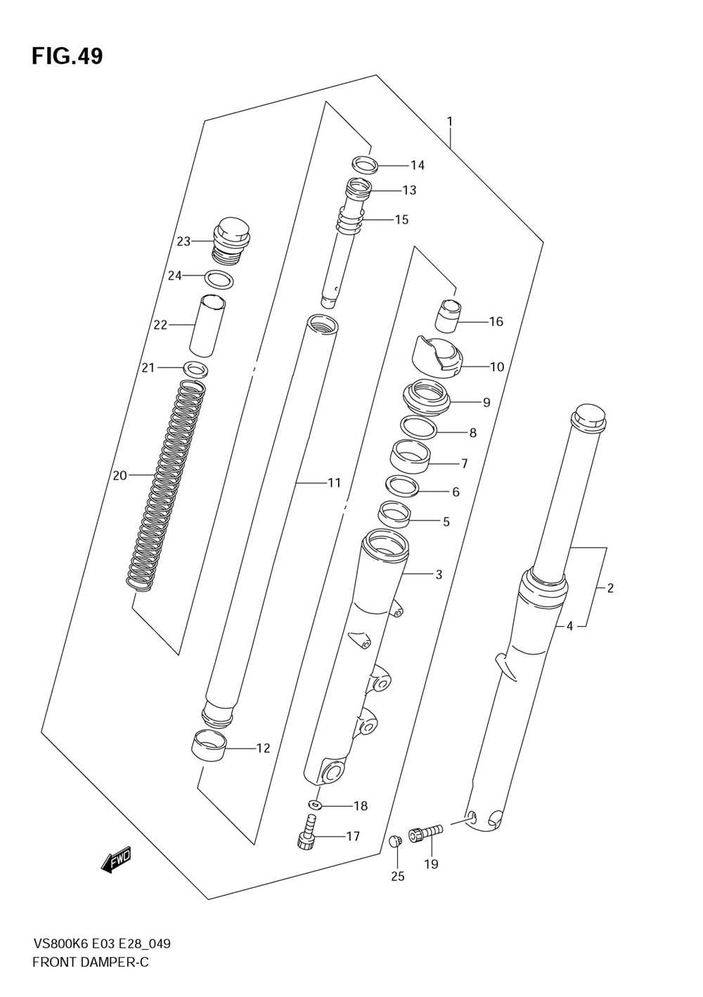 Front damper