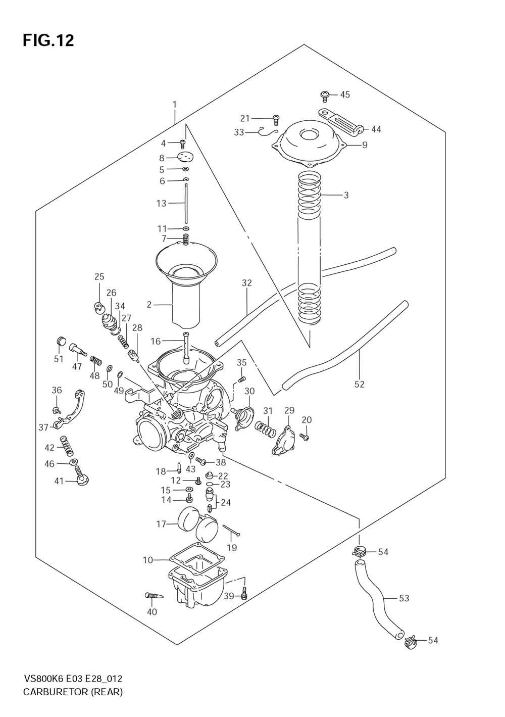 Carburetor (rear)