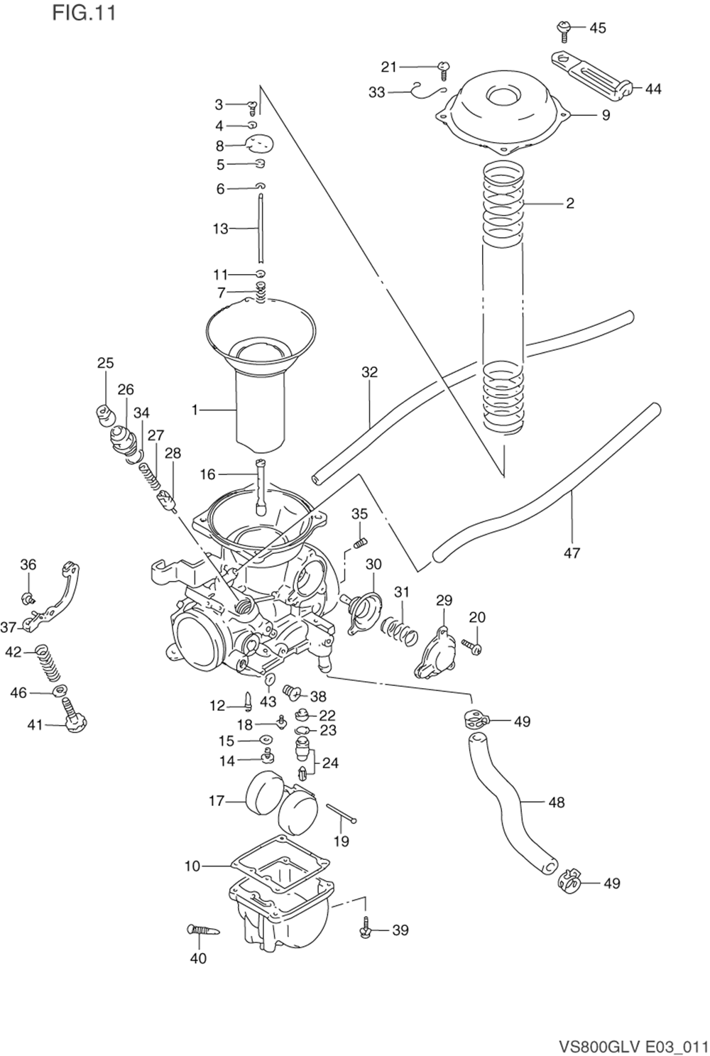 Carburetor (rear)