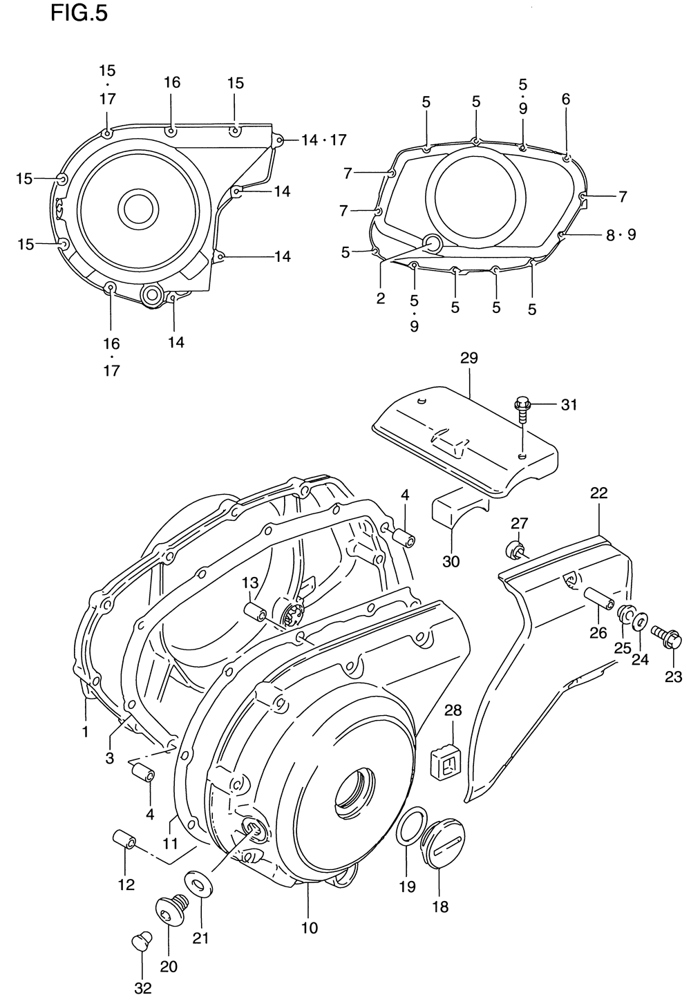 Crankcase cover