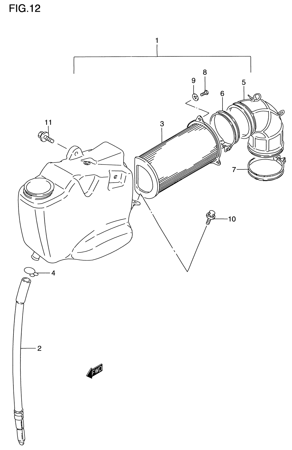 Air cleaner (front)