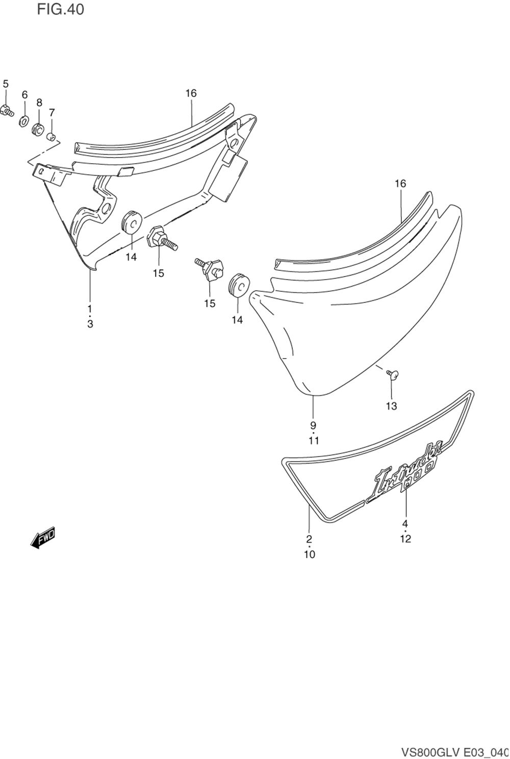 Frame cover (model n_p_r)