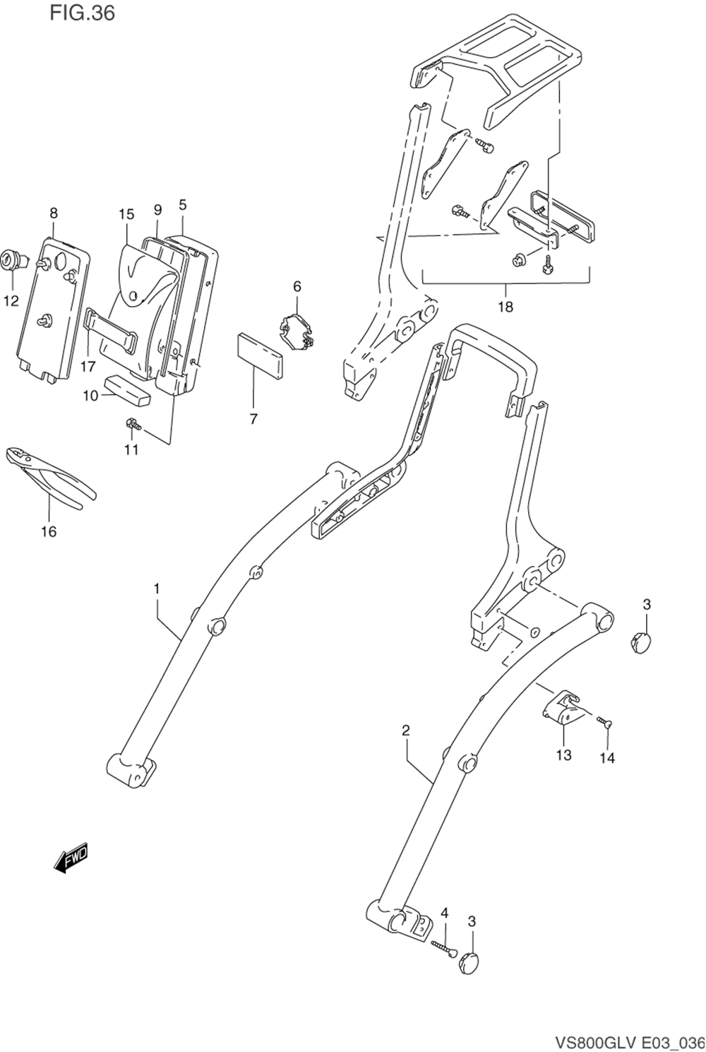 Frame handle grip