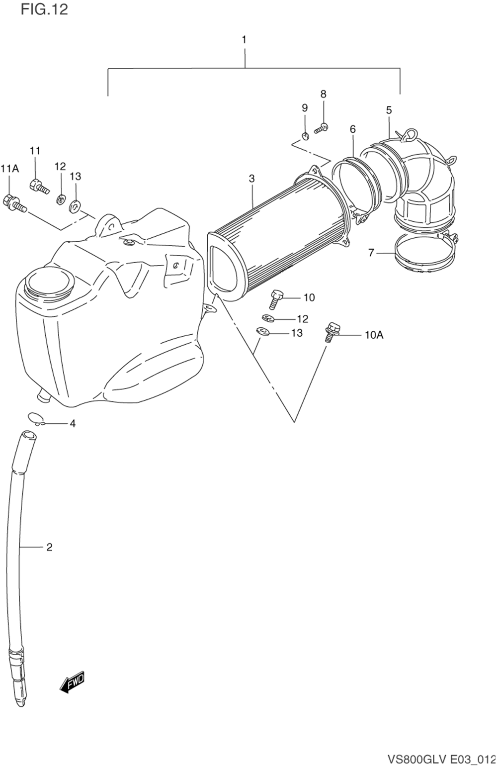 Air cleaner (front)