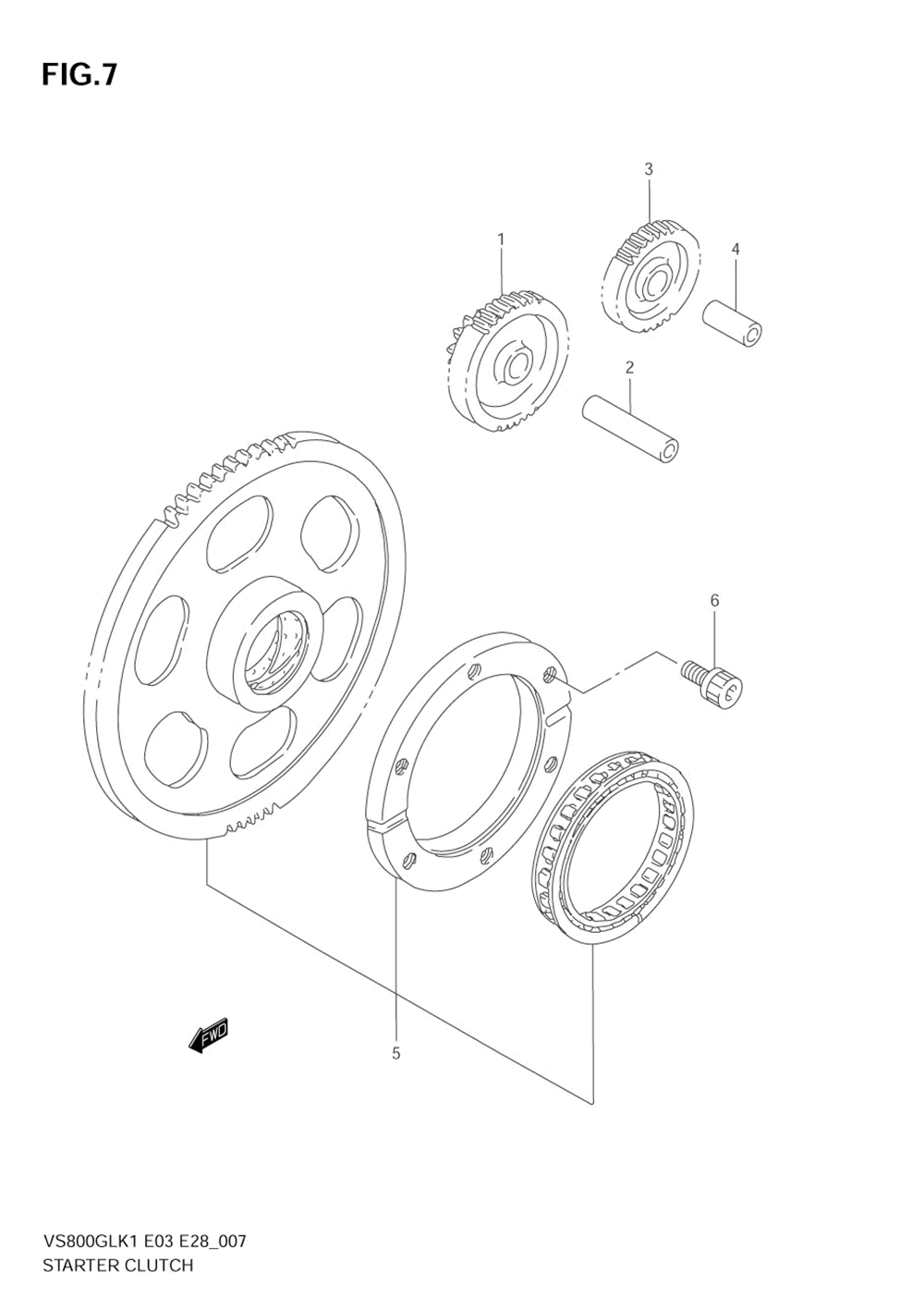 Starter clutch