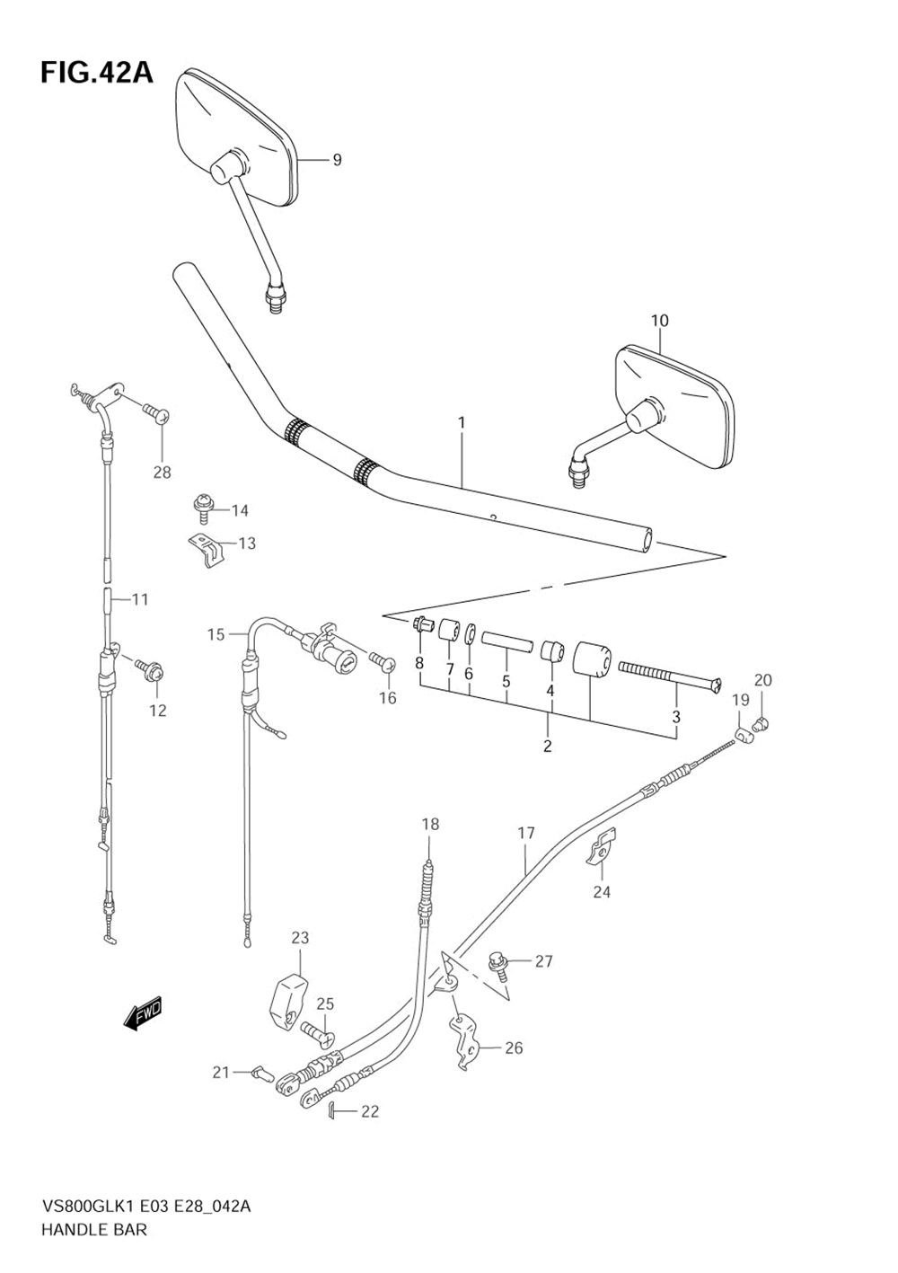 Handlebar (model k5)