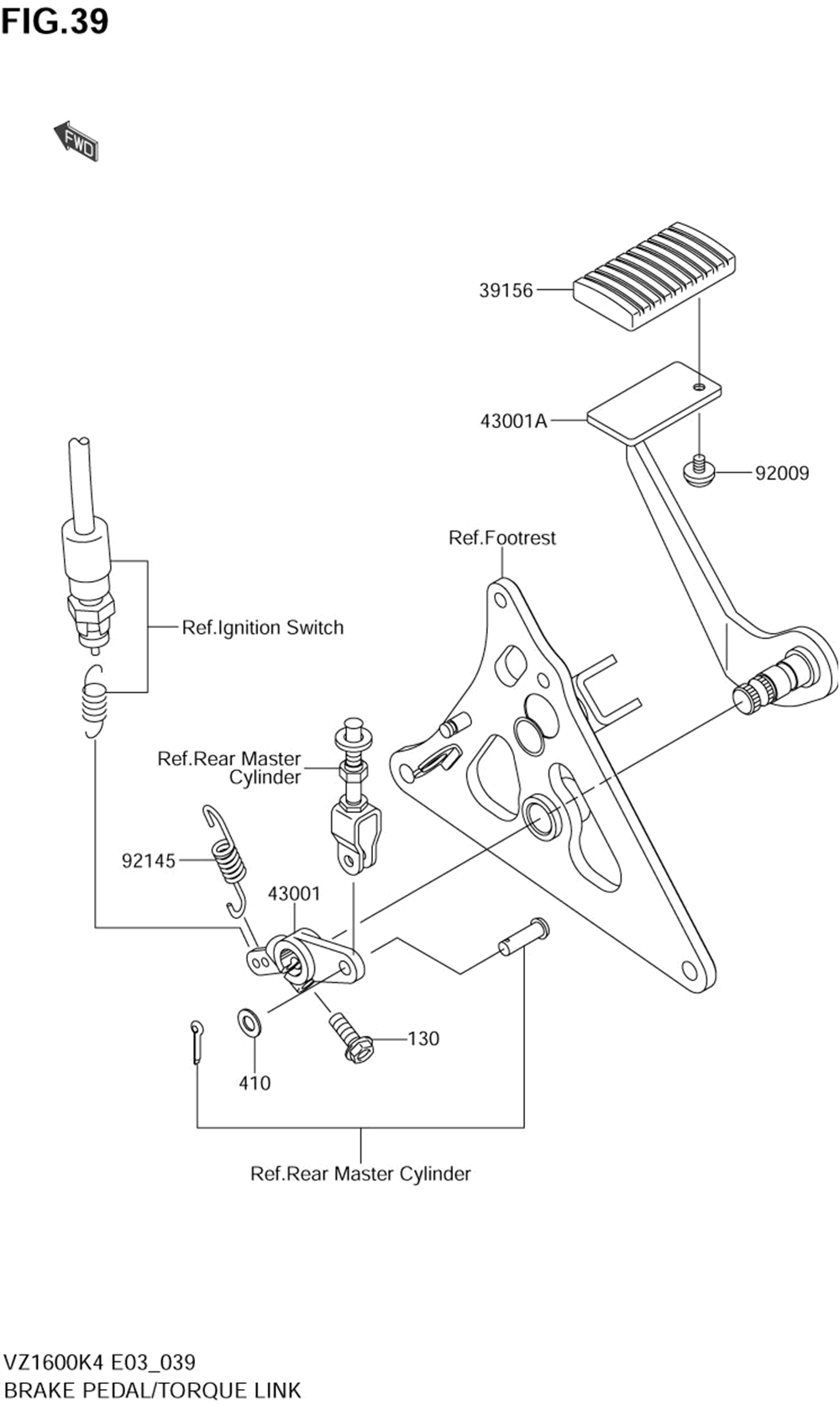 Brake pedal_torque link