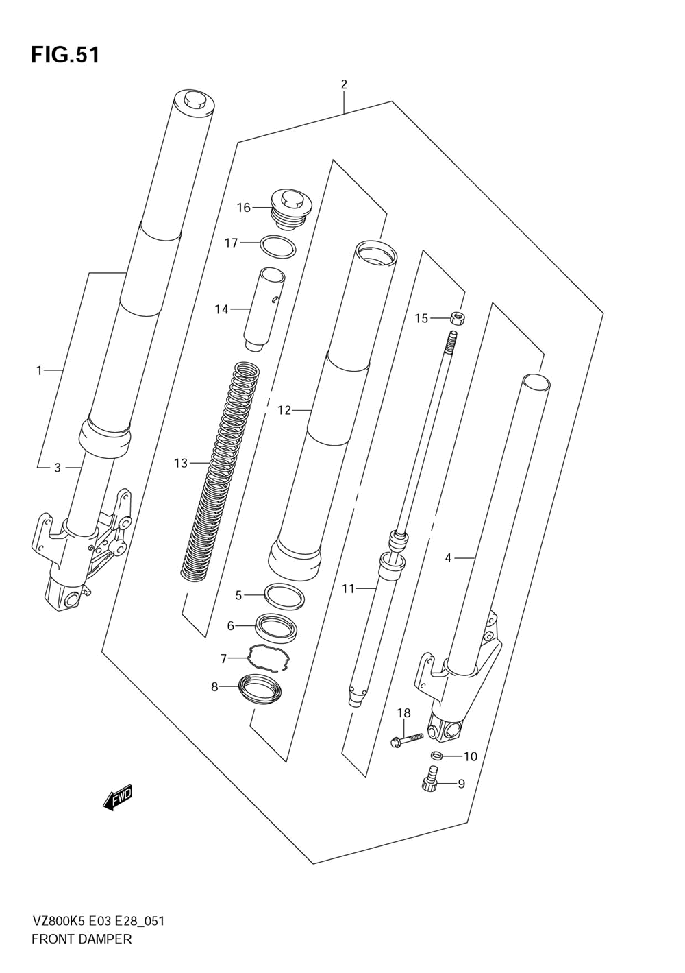 Front damper