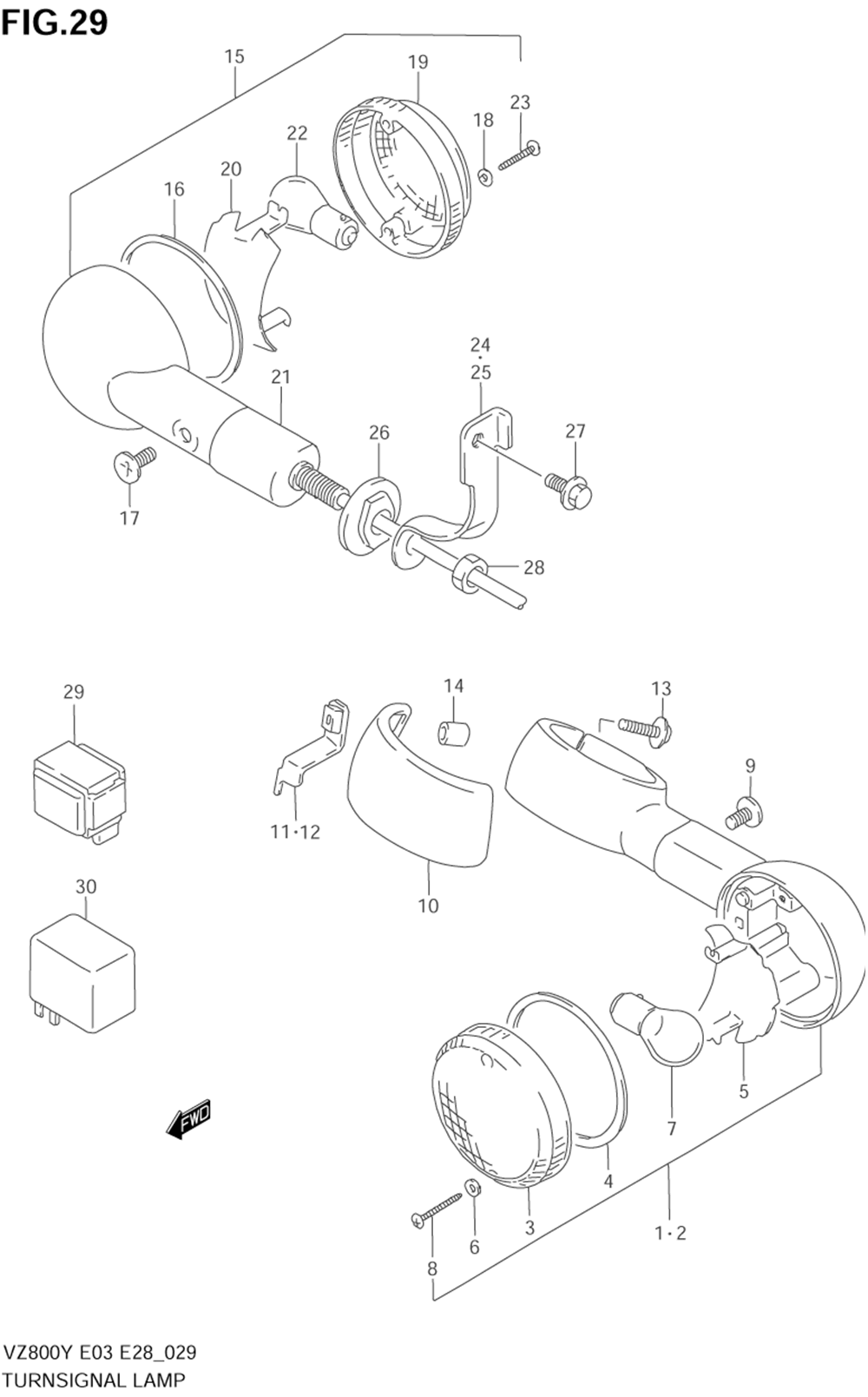 Turn signal lamp