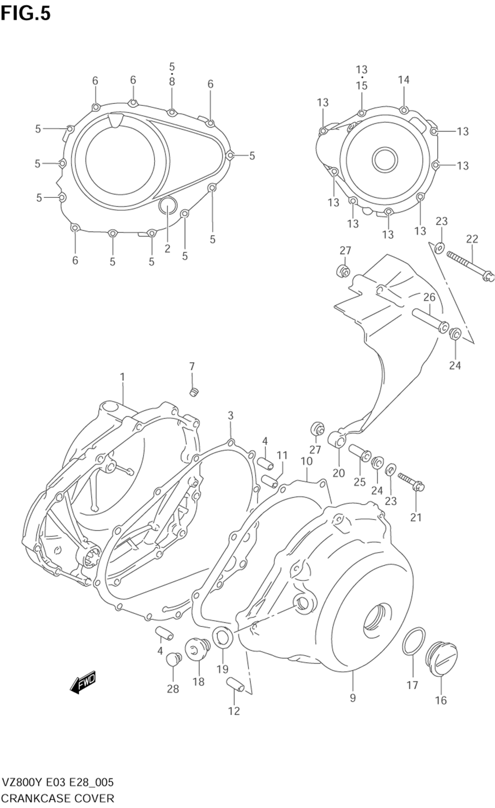 Crankcase cover