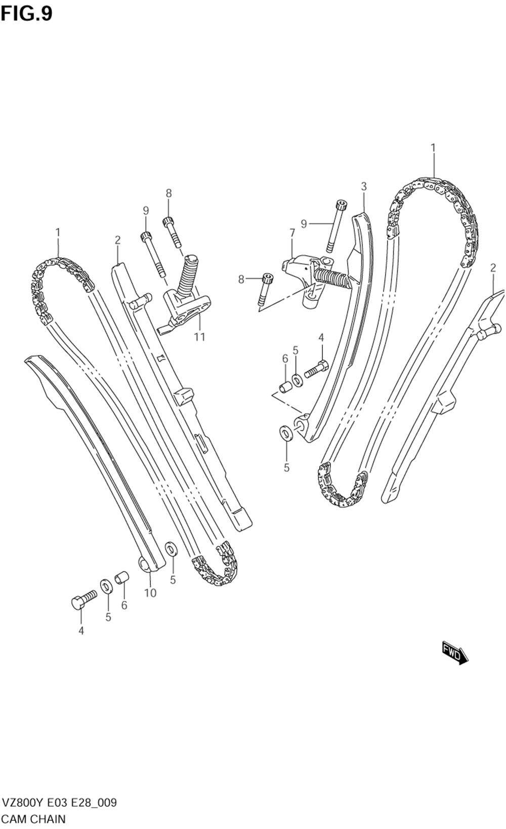 Cam chain