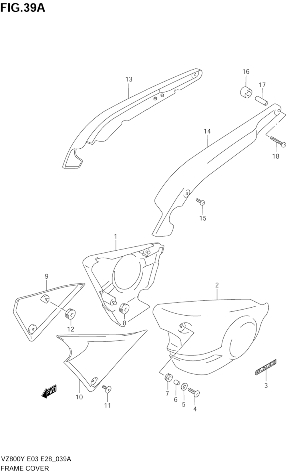 Frame cover (model k2_k3)