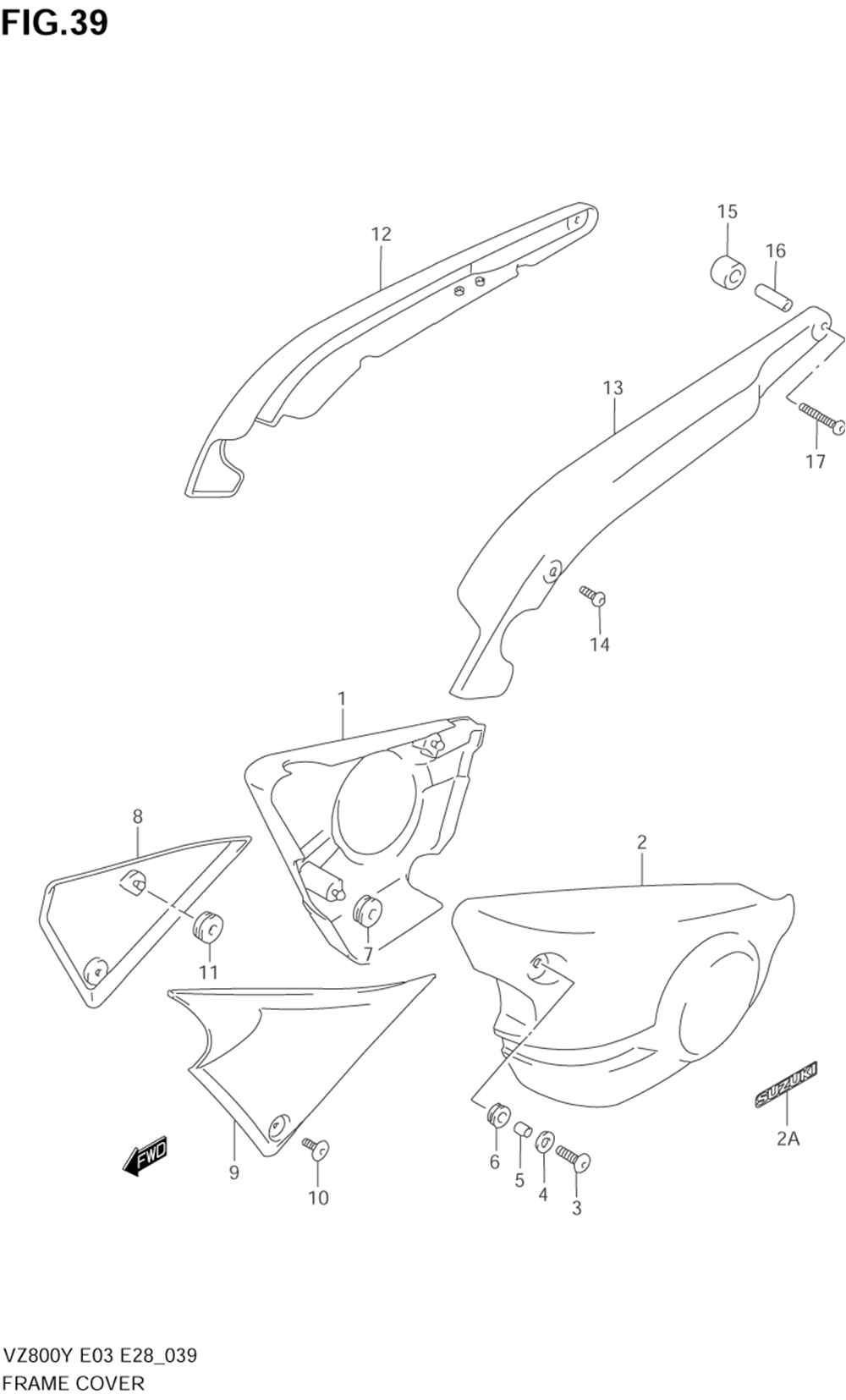 Frame cover (model v_w_x_y_k1)