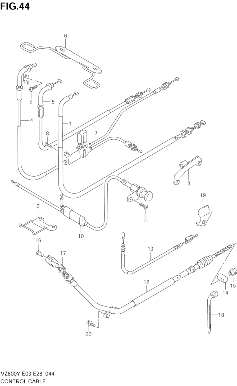 Control cable