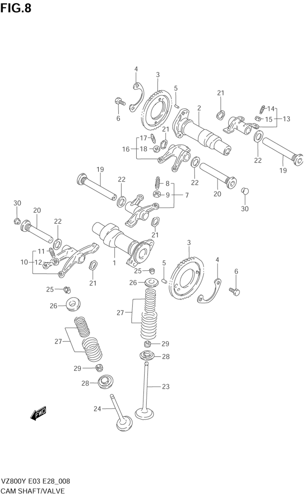 Cam shaft_valve