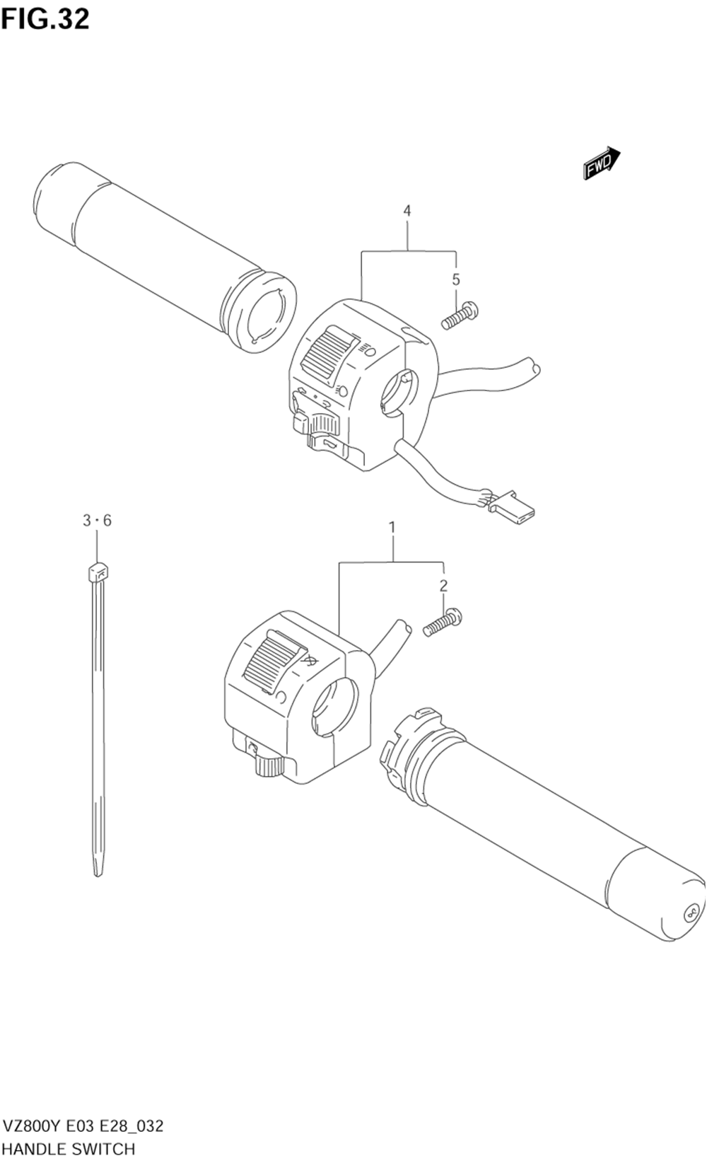 Handle switch