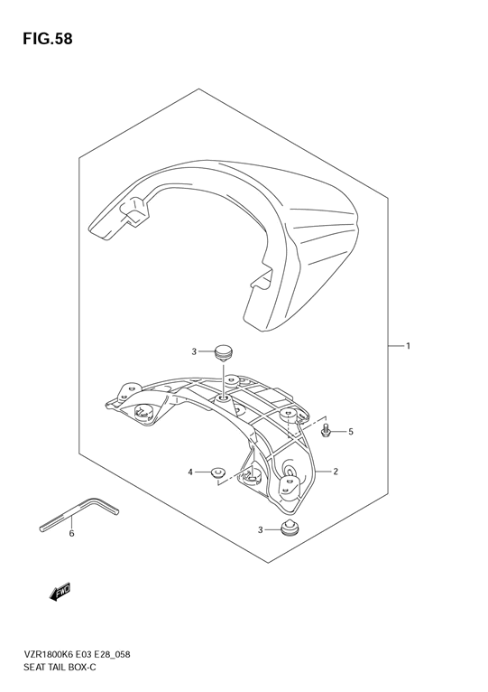 Seat tail box