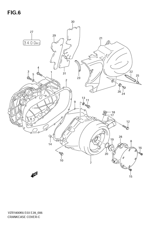 Crankcase cover