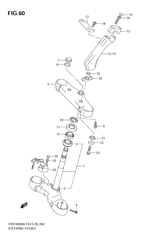 Steering stem