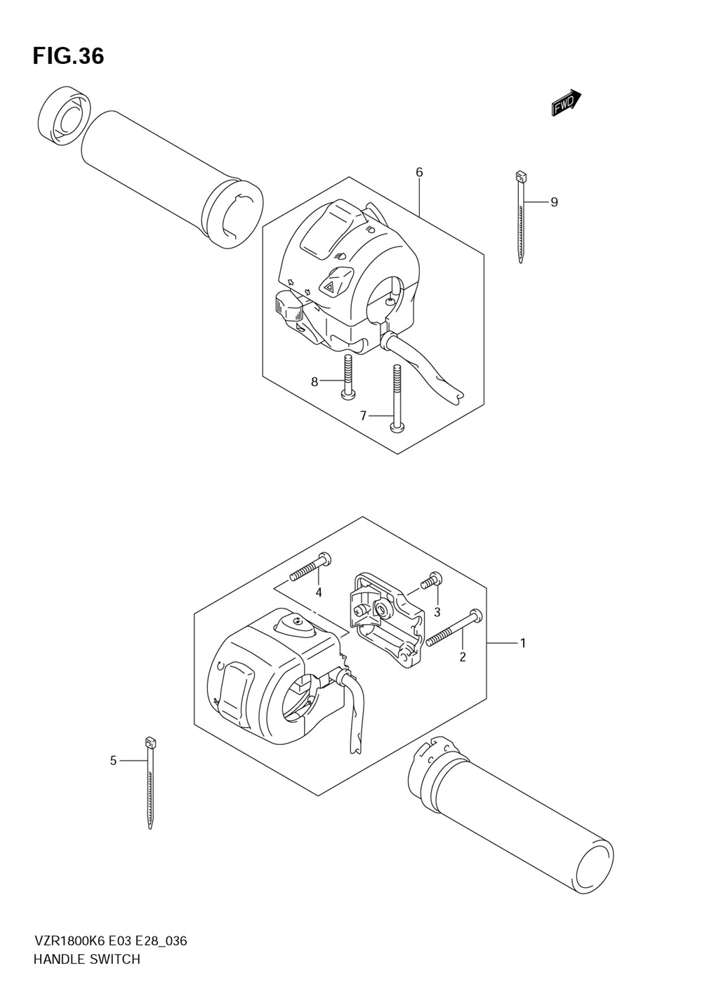 Handle switch