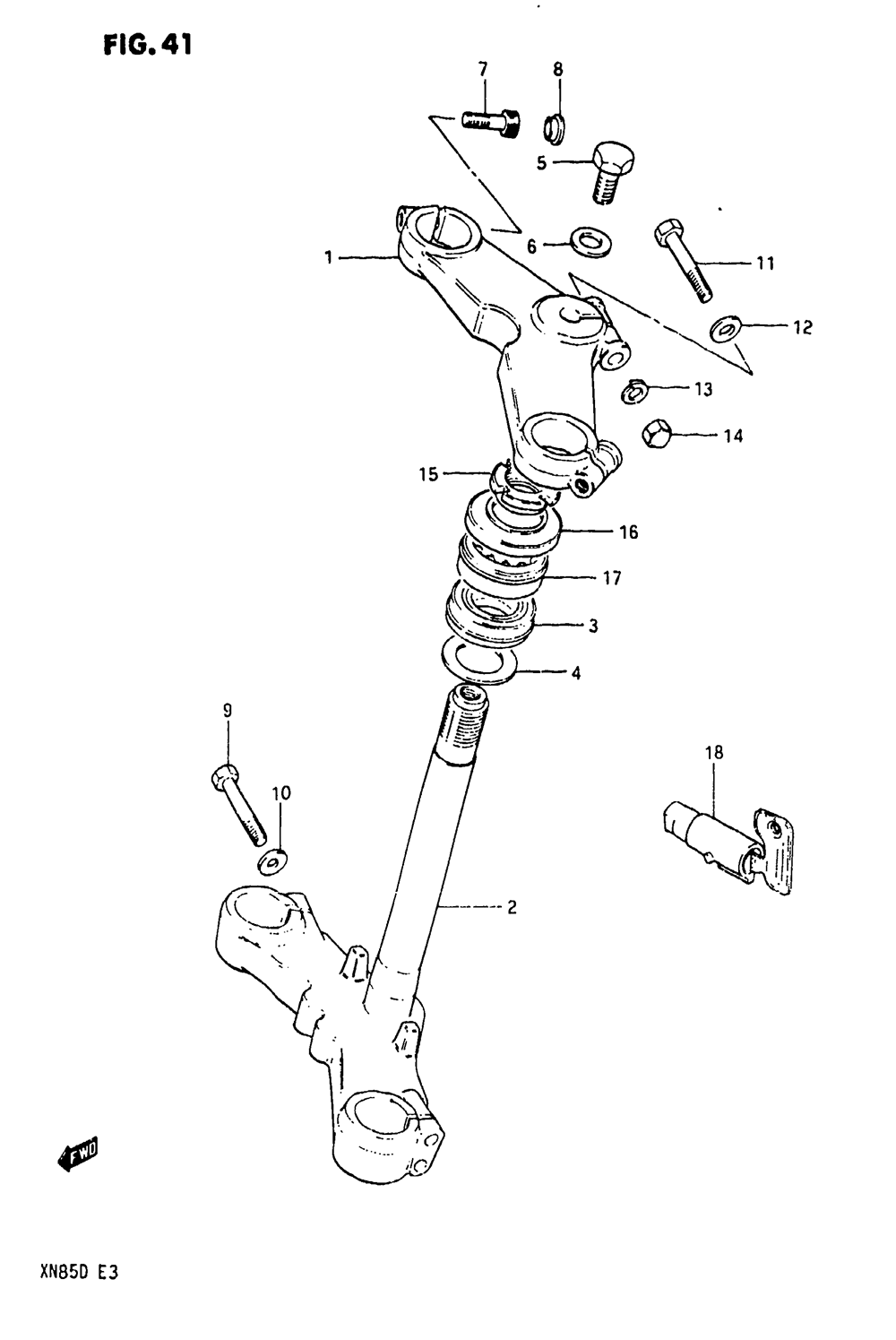 Steering stem