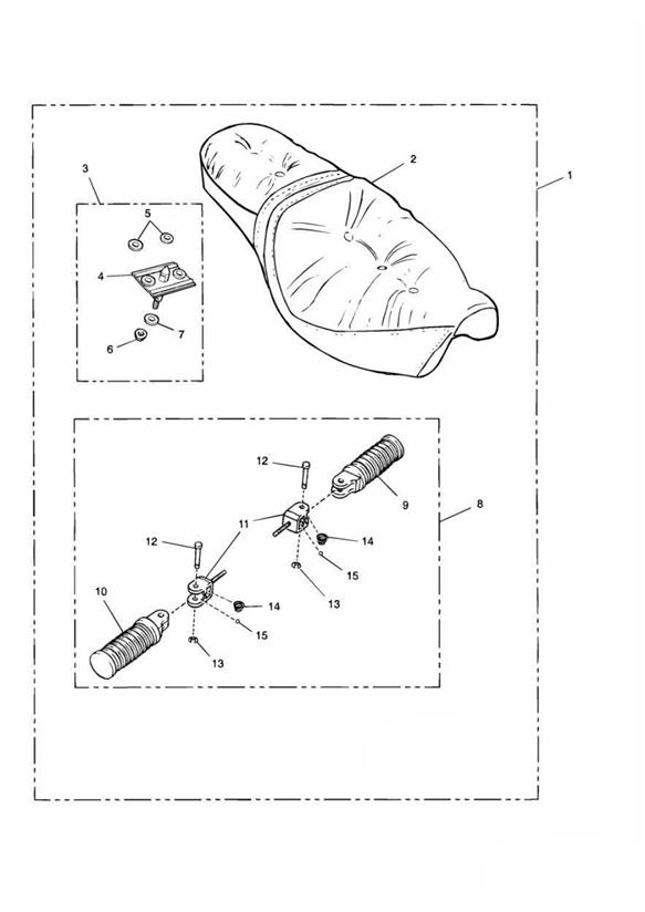 Roadster seat kit