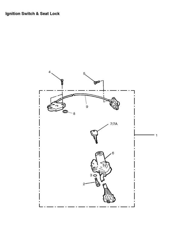 Ignition switch_seat lock