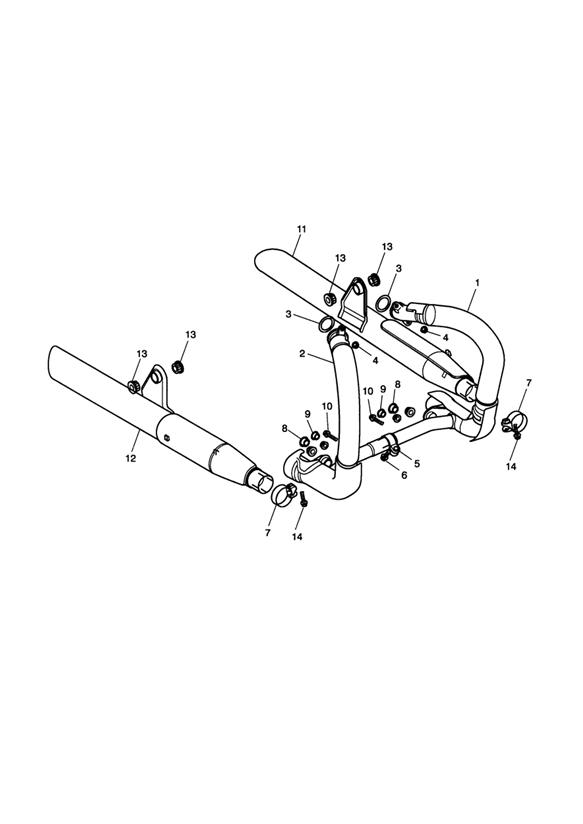 Exhaust system 281465-f2 _ 279278-f4