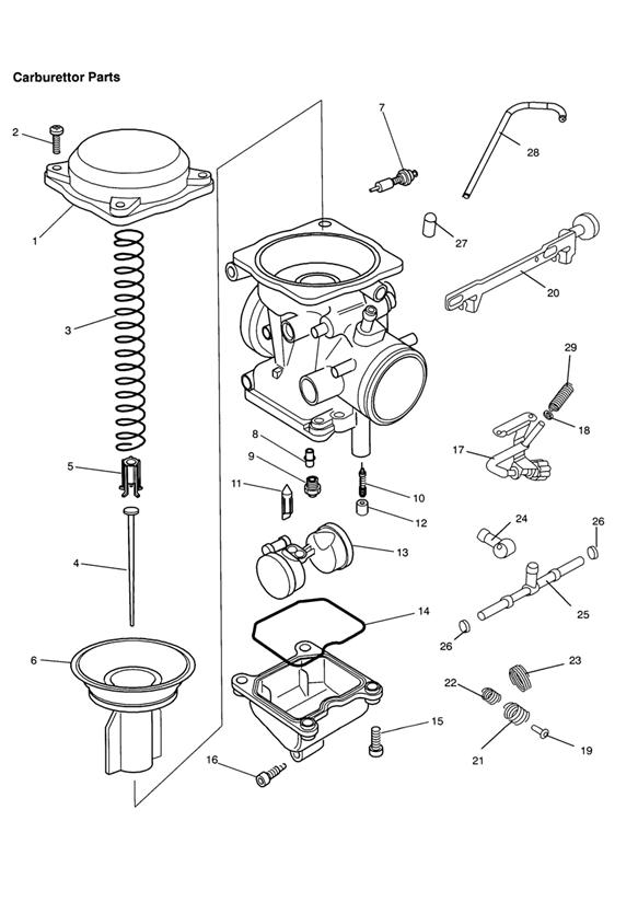 Carburettor parts