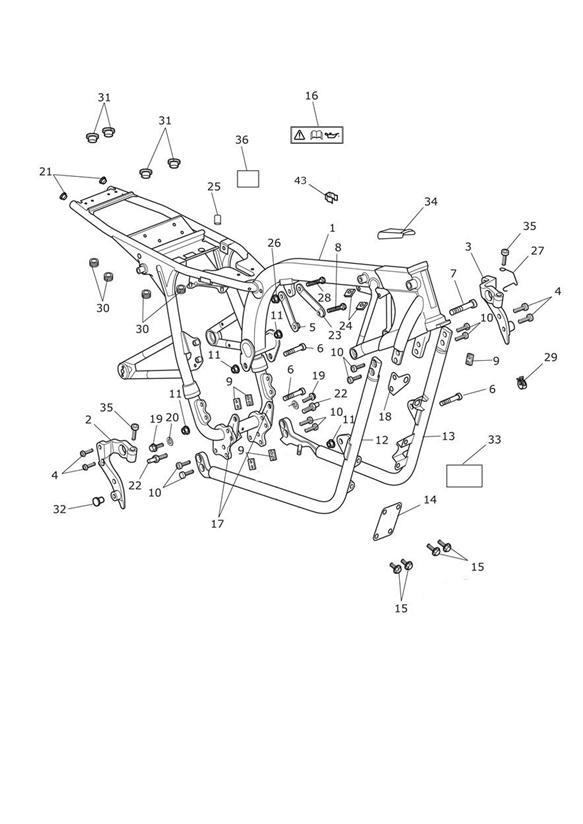 Main frame & fittings