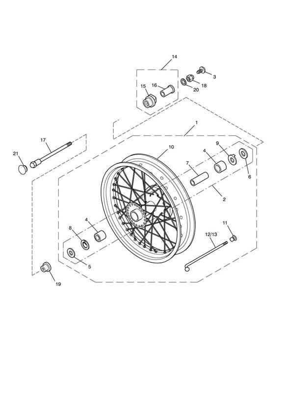 Front wheel