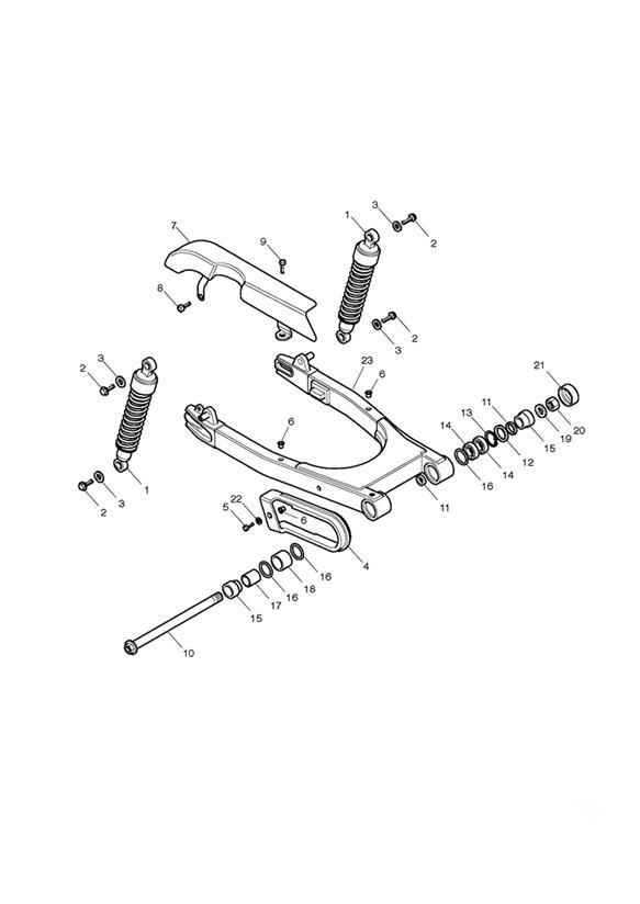 Rear suspension