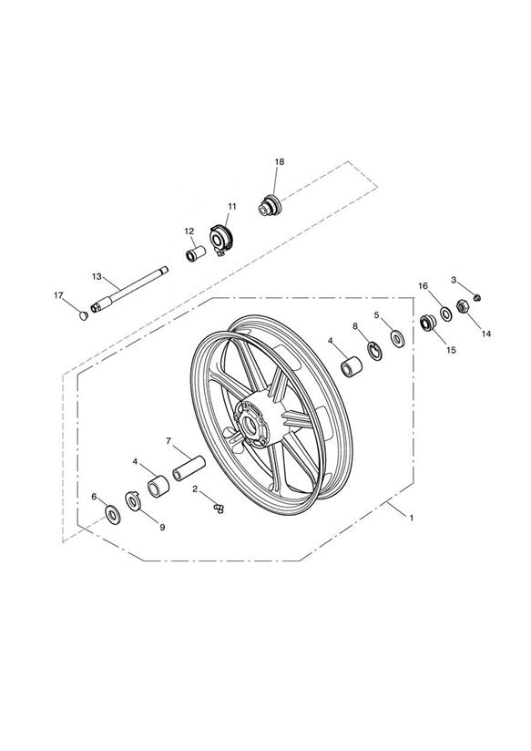 Front wheel