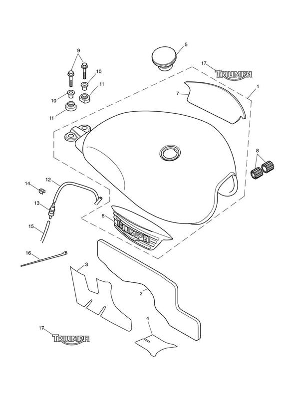 Fuel tank & fittings