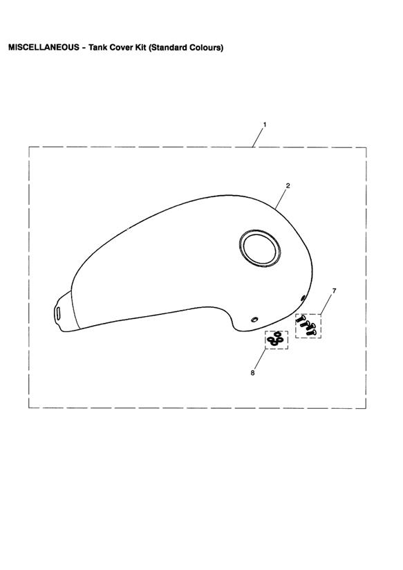 Tank cover kit