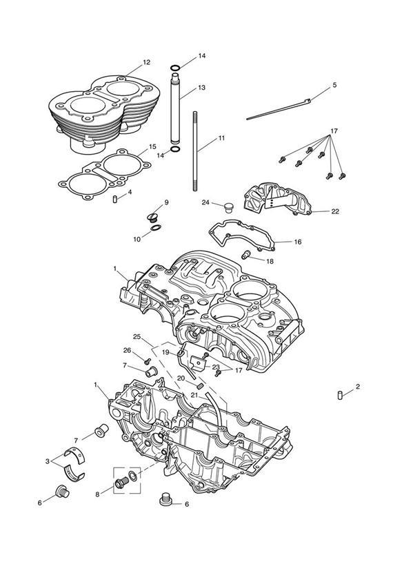 Crankcase & fittings