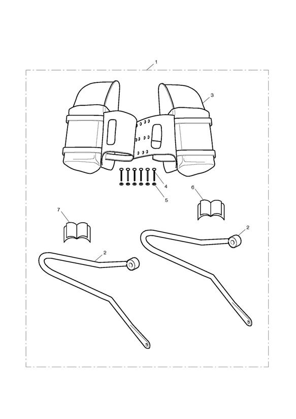 Leather pannier kit