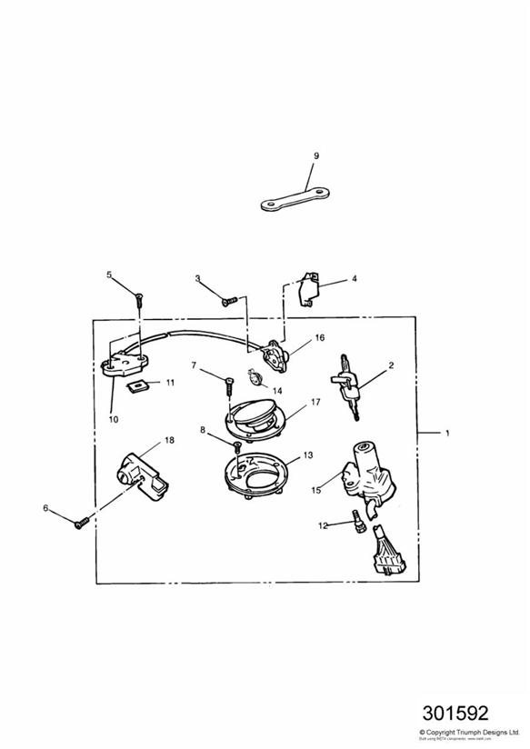 Ignition switch_seat lock