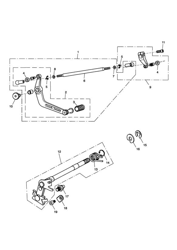 Gear change mechanism