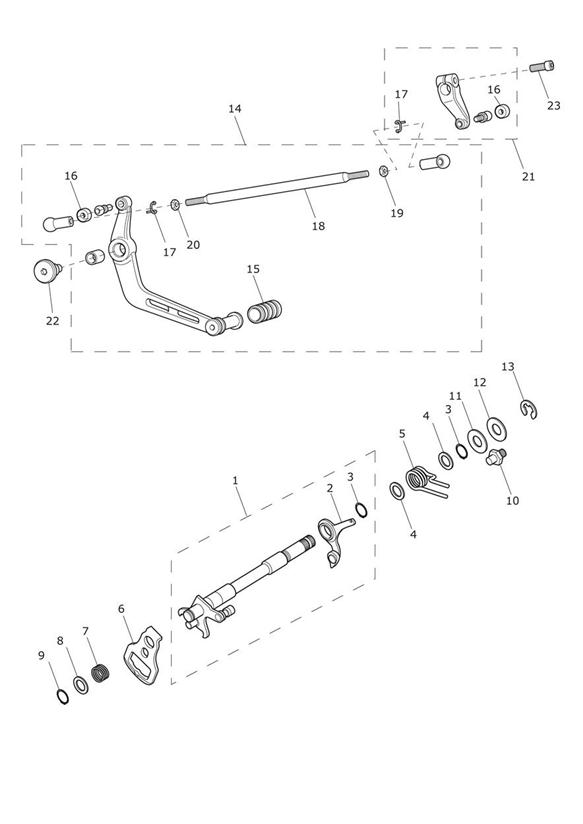 Gearchange mechanism