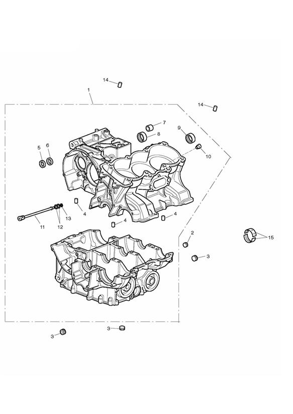 Crankcase & fittings