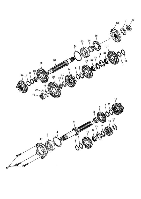 Transmission  eng no 330118