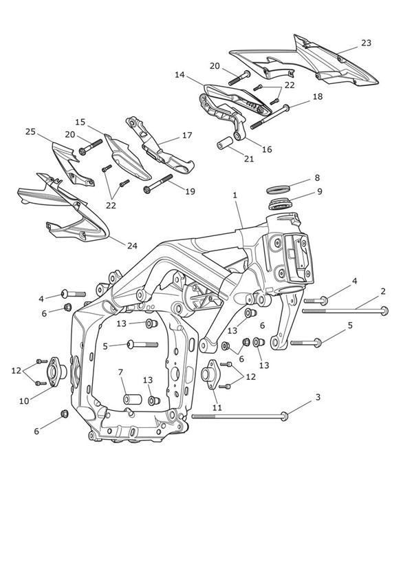 Main frame & fittings