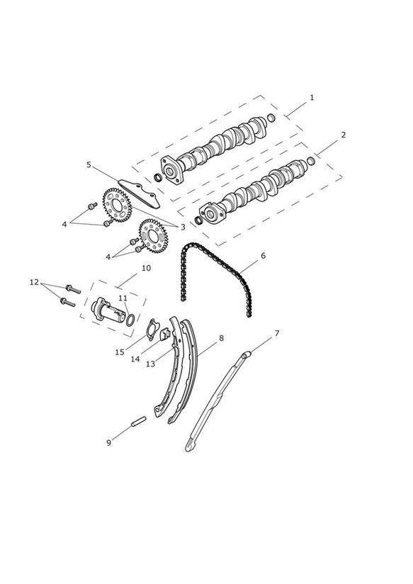 Camshaft & camshaft drive