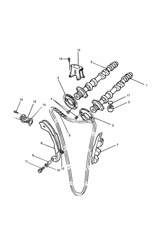 Camshaft and drive