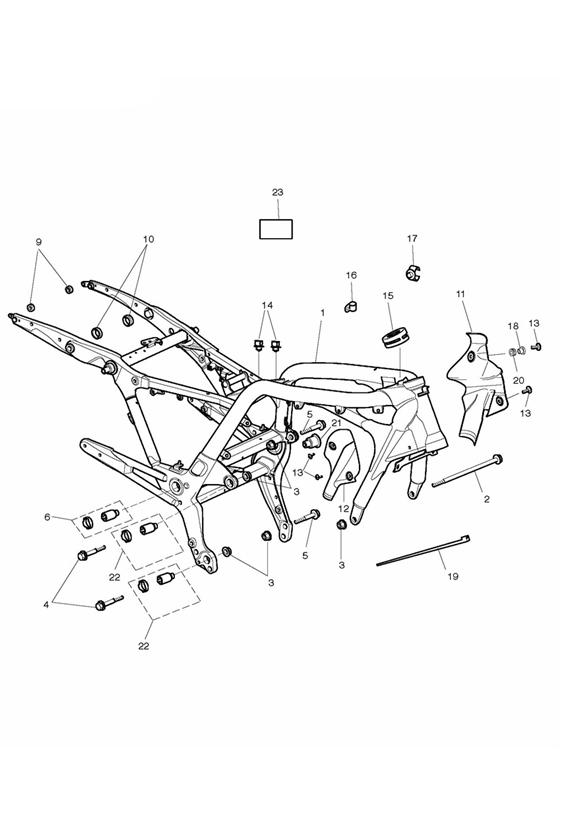 Main frame & fittings