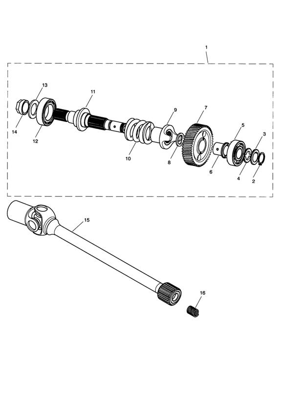 Transmission damper & drive shaft