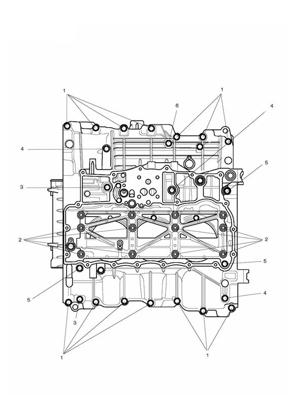 Crankcase fixings