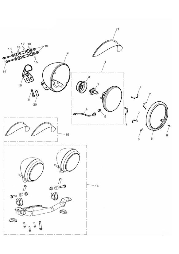 Headlight assembly