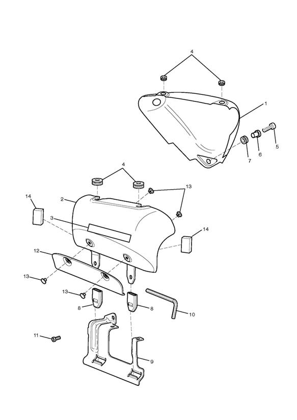 Bodywork - side panels